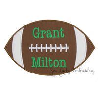 Football Personalized Patch