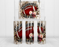 Football Mom 20 oz insulated tumbler - Sew Lucky Embroidery