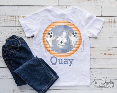Ghost Trio Personalized Halloween Shirt