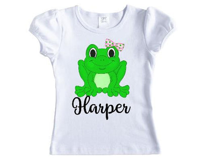 Girl Frog Personalized Shirt