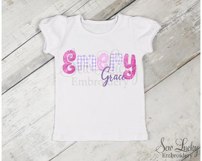 Girls Personalized Shirt