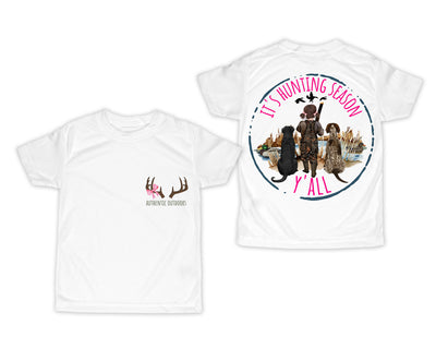 It's Hunting Season Y'all Girls Shirt