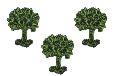 Green Tree Felties Uncut (set of 3)