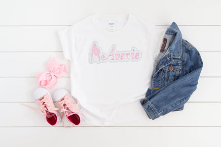 Gymnastics Name Patch - Sew Lucky Embroidery