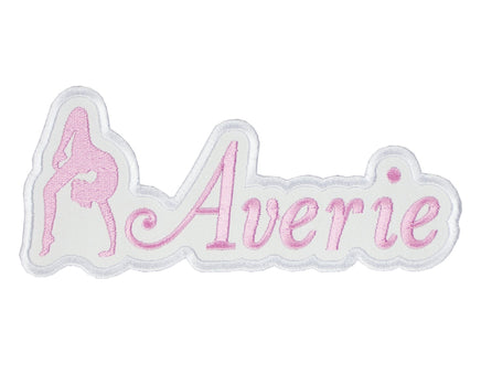 Gymnastics Name Patch - Sew Lucky Embroidery