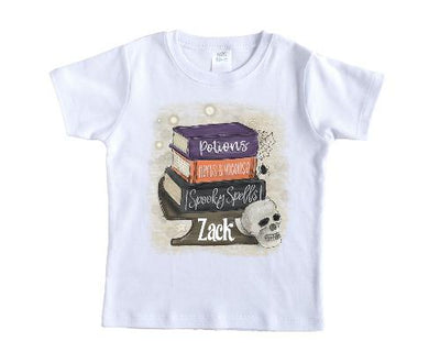 Halloween Books Personalized Shirt