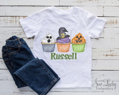 Halloween Cupcakes Personalized Shirt