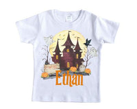 Halloween House Personalized Shirt - Sew Lucky Embroidery