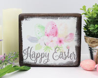 Happy Easter Sign - Sew Lucky Embroidery