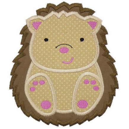 Hedgehog Patch - Sew Lucky Embroidery