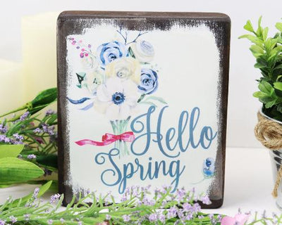 Hello Spring Sign