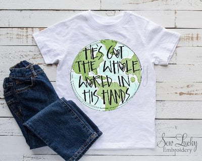 He's Got the Whole World in His Hands Shirt