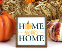 Home Sweet Home Tier Tray Sign - Sew Lucky Embroidery