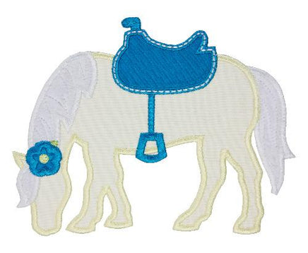 Horse Patch - Sew Lucky Embroidery