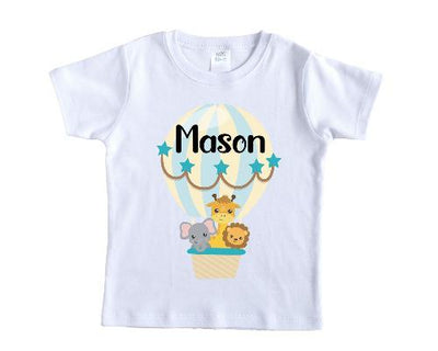 Hot Air Balloon Personalized Shirt
