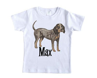 Hound Dog Personalized Shirt - Sew Lucky Embroidery