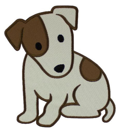Jack Russell Terrier Patch - Sew Lucky Embroidery