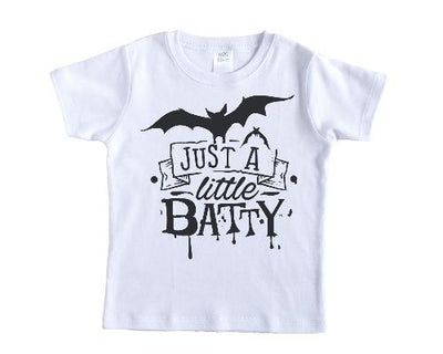 Just a Little Batty Halloween Shirt