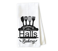 Kitchen Bakery Personalized Kitchen Towel - Waffle Weave Towel - Microfiber Towel - Kitchen Decor - House Warming Gift - Sew Lucky Embroidery