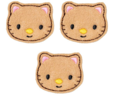 Kitty Uncut Felties (set of 3)