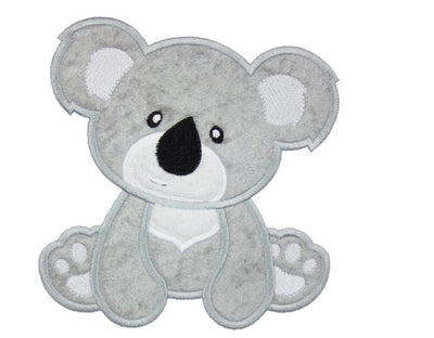 Koala Bear Sew or Iron on Embroidered Patch