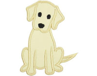 Labrador Puppy Patch - Sew Lucky Embroidery