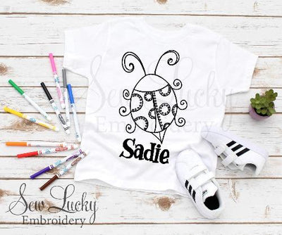 Ladybug Color Me Shirt