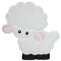 Lamb Patch - Sew Lucky Embroidery