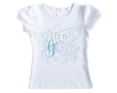 Let It Go Princess Girls Shirt