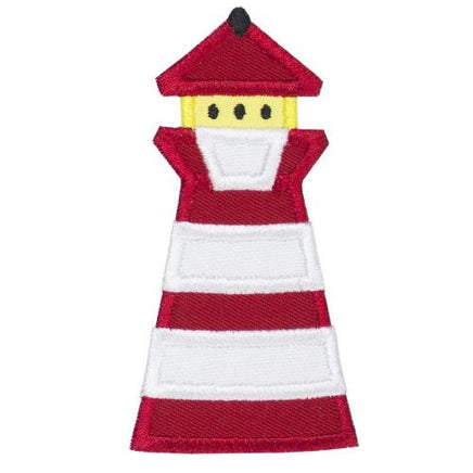 Lighthouse Patch - Sew Lucky Embroidery