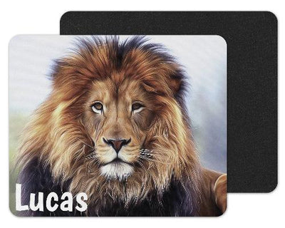 Lion Face Custom Personalized Mouse Pad