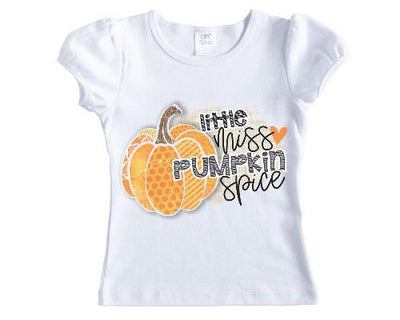 Little Miss Pumpkin Spice Girls Shirt