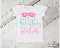 Little Sister Shirt - Sew Lucky Embroidery