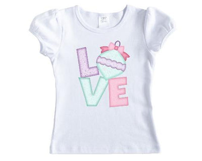 Love Christmas Girls Shirt