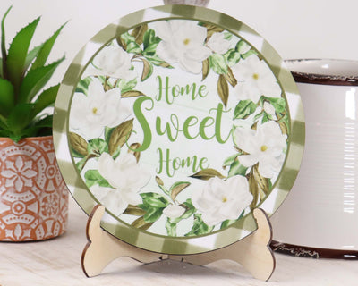 Magnolia Home Sweet Home Tier Tray Sign and Stand
