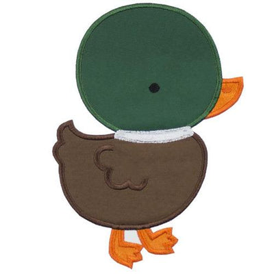 Baby Mallard Duck Sew or Iron on Embroidered Patch