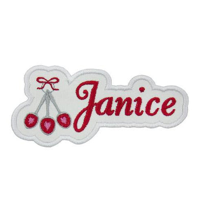 Measuring Spoons Name Sew or Iron on Embroidered Patch
