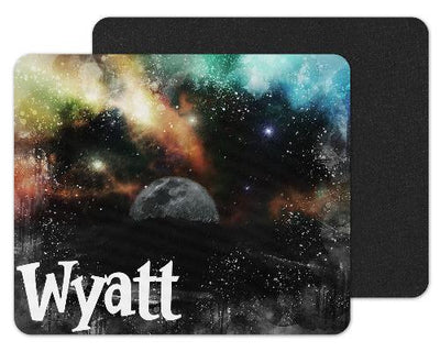 Moon Sketch Custom Personalized Mouse Pad