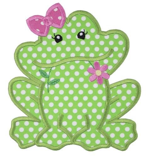 Ms Frog Patch - Sew Lucky Embroidery