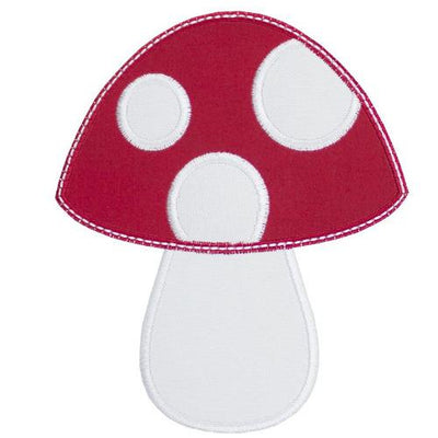 Mushroom Sew on or Iron on Patch