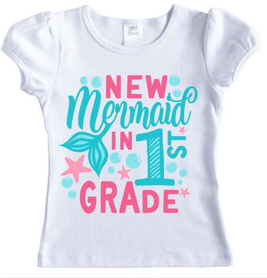 New Mermaid Back to School Shirt