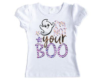 Not Your Boo Halloween Shirt - Sew Lucky Embroidery