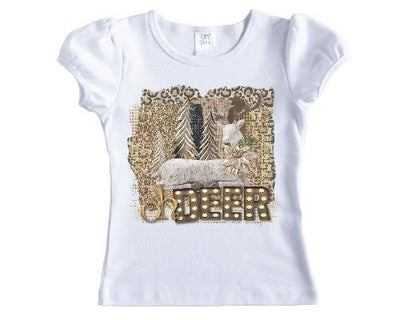 Oh Deer Leopard Print Christmas Shirt