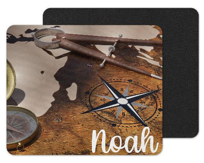 Old Map Custom Personalized Mouse Pad