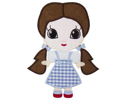 Oz Dorothy Patch - Sew Lucky Embroidery