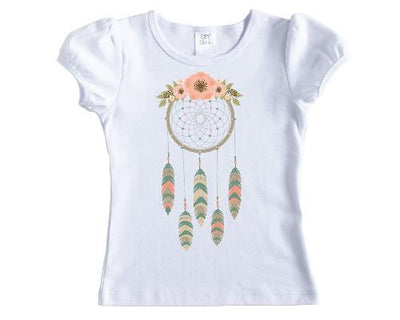 Pink Dream Catcher Girls Shirt