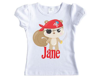 Pirate Girl Personalized Shirt