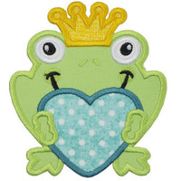Princes Charming Frog Patch - Sew Lucky Embroidery