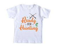 Ready for Hunting Boys Shirt - Sew Lucky Embroidery