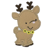 Reindeer Cutie Patch - Sew Lucky Embroidery